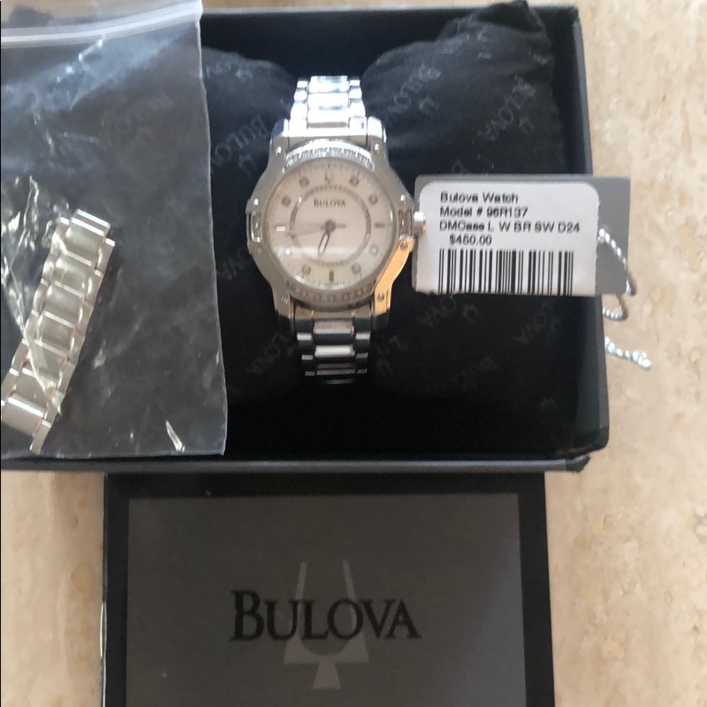Bulova Silver Watch